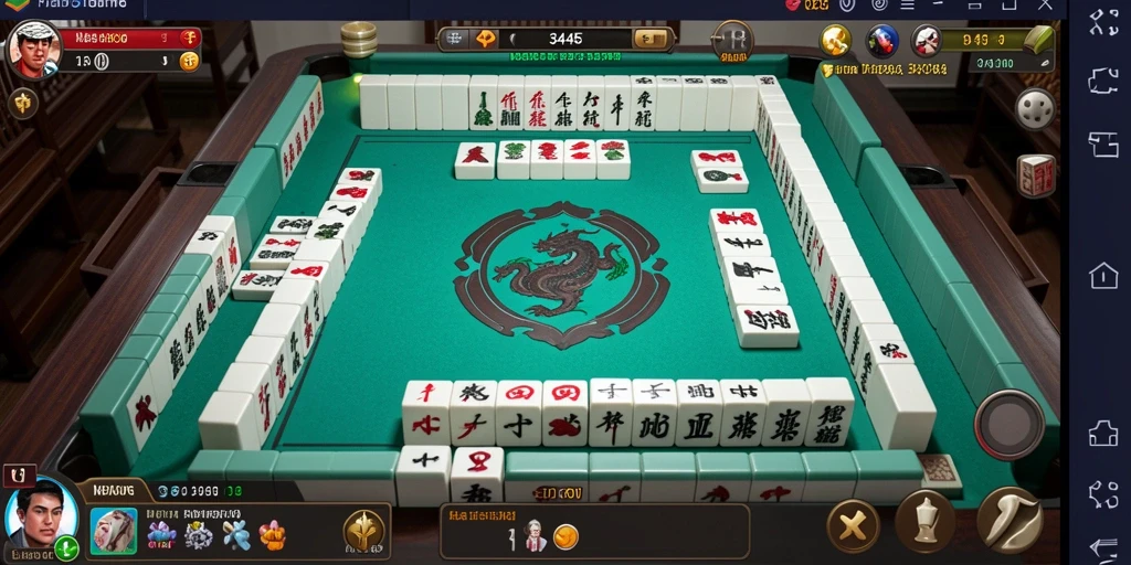 Tampilan gameplay Mahjong yang seru dan menarik di 3446.