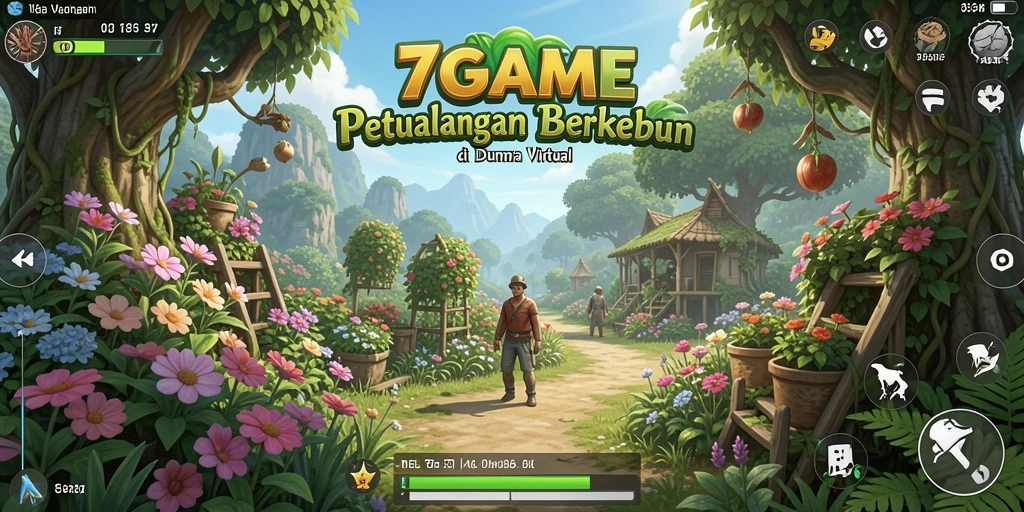 Tampilan gameplay 7GAME yang memukau di dunia pertanian.