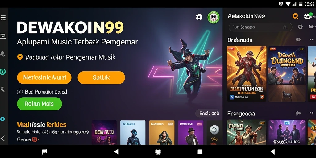 Tampilan gameplay DEWAKOIN99 yang menarik dan interaktif.