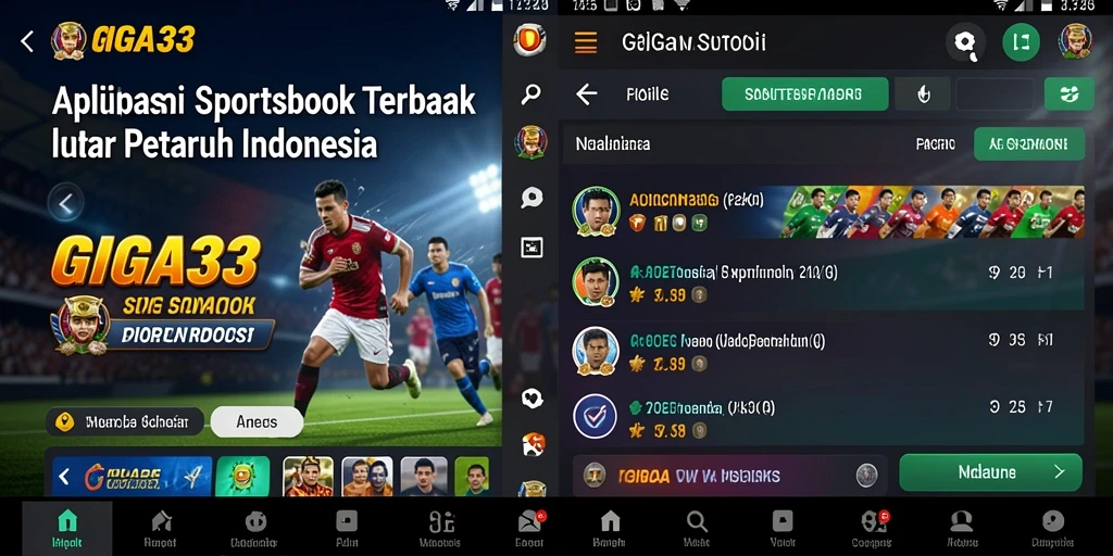 Tampilan gameplay GIGA33 yang menarik dan interaktif.