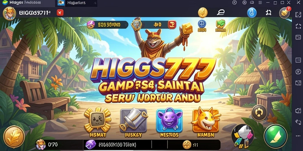 Tampilan gameplay yang seru dan interaktif dari HIGGS777.