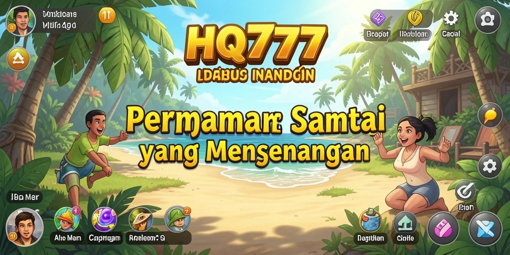 Tangkapan layar gameplay HQ777 yang mengasyikkan dan penuh warna.