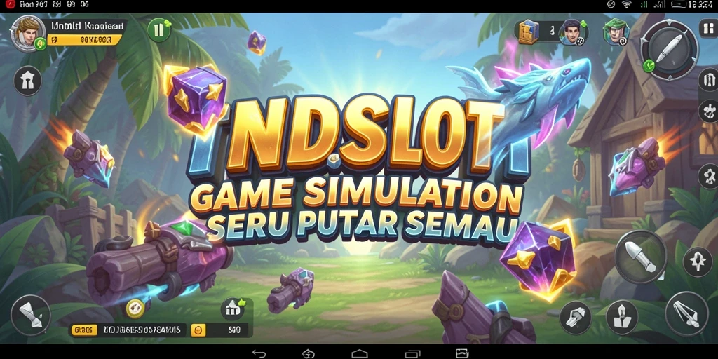 Tampilan gameplay INDSLOT yang menarik dan penuh warna.