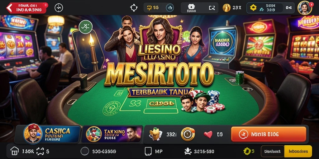 Gameplay Live Casino di MESIRTOTO yang memukau dan interaktif.