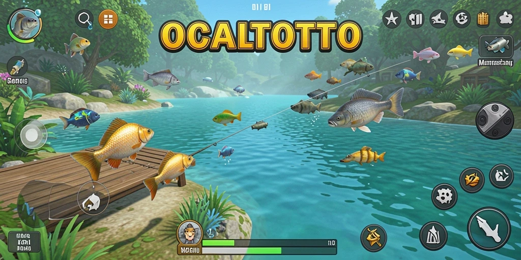 Tangkapan ikan yang mendebarkan dalam OCATOTO.