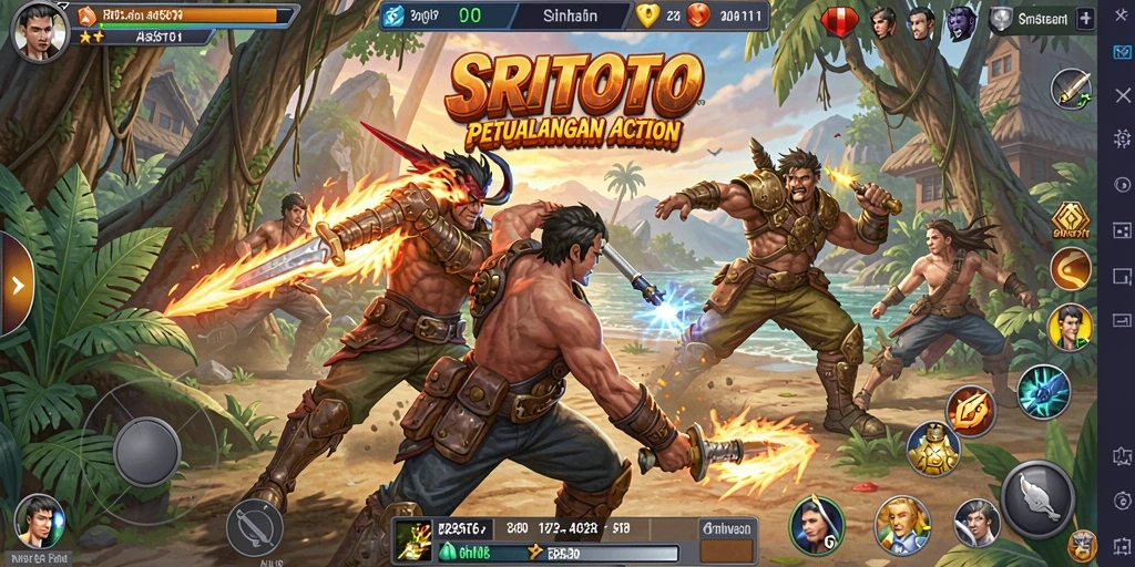 Tampilan gameplay SRITOTO yang mendebarkan dan penuh aksi.